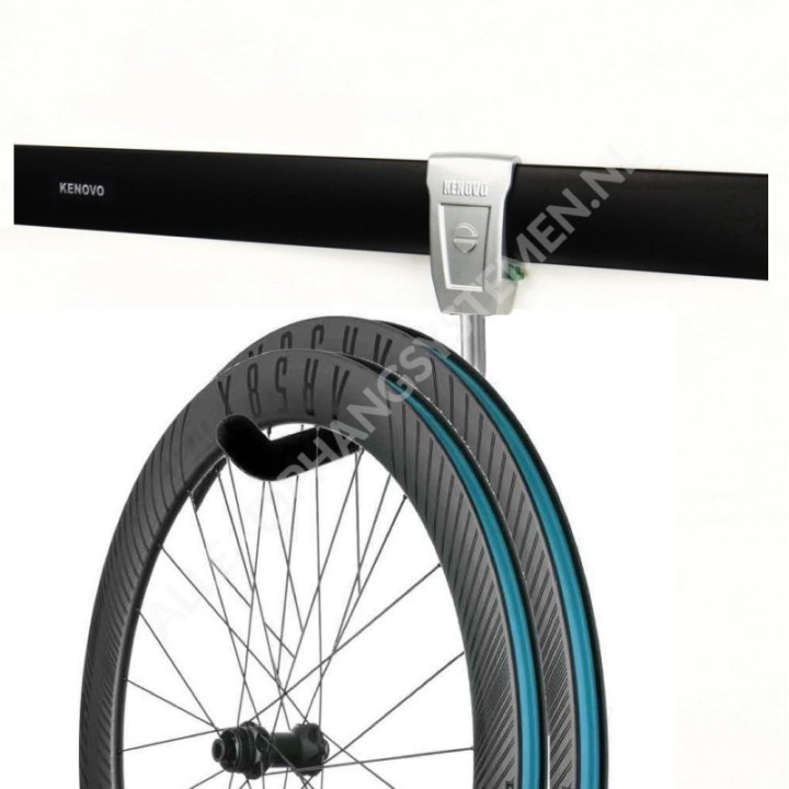 Système de suspension de vélo GeckoTeq - Crochet de roue universel pour vélo en L GSH4