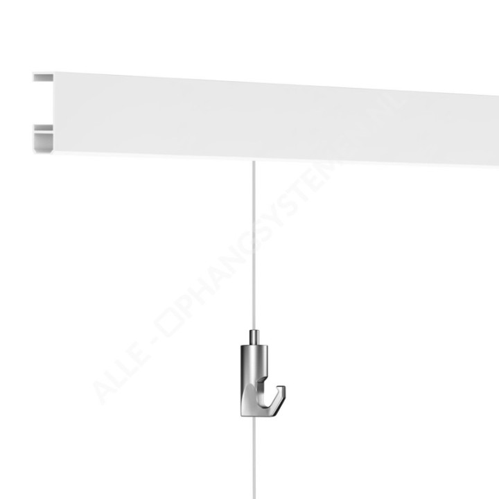 Mamelon de suspension Geckoteq nickelé - 7 kg (clé Allen incluse)