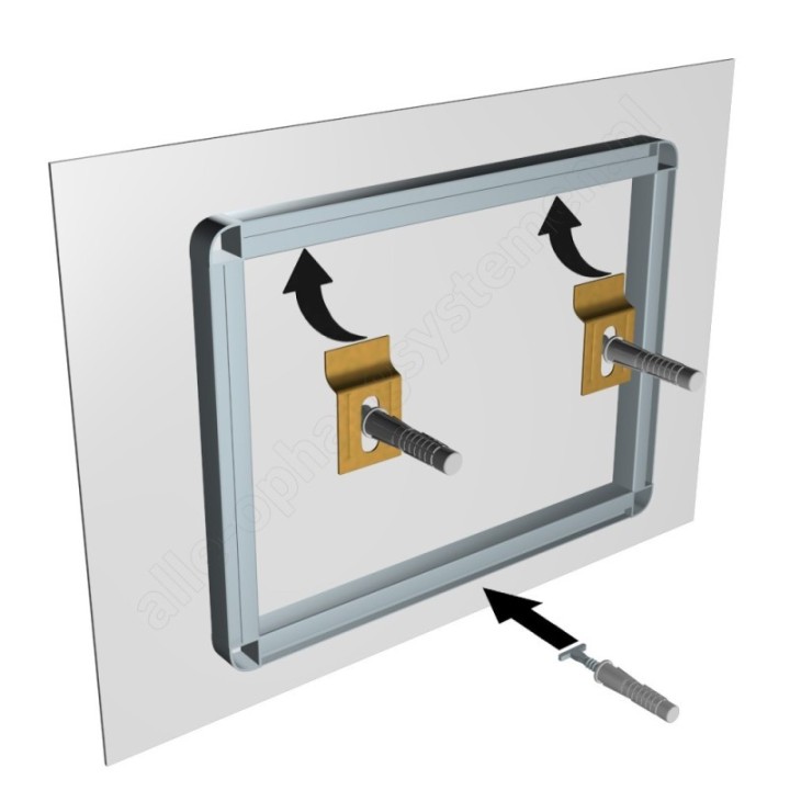 Système antivol GeckoTeq pour cadres en aluminium