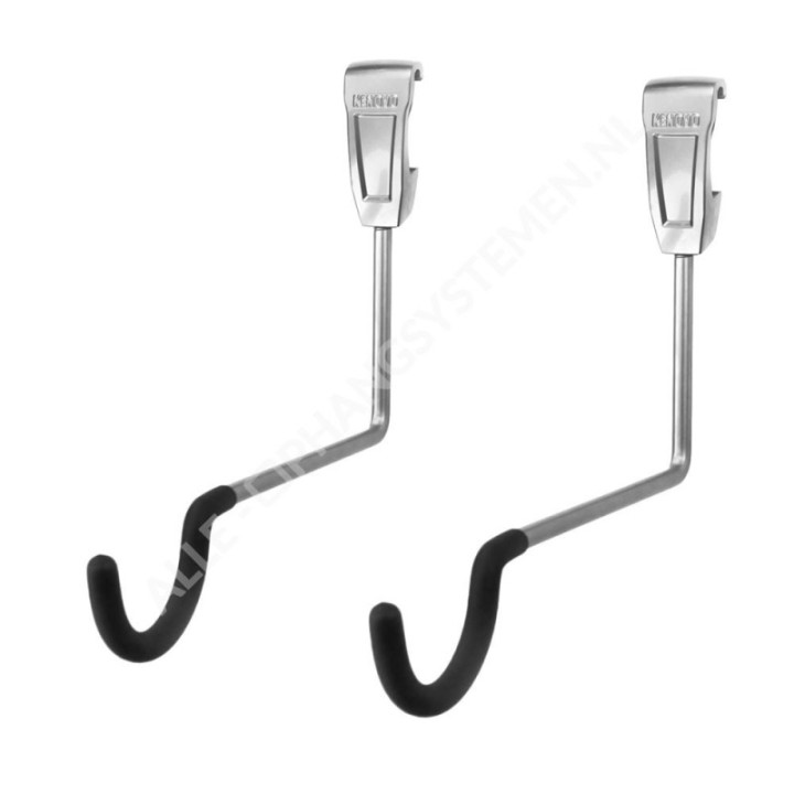 GeckoTeq Fiets Ophangsysteem Set voor 1 Fiets - GSH119 Horizontaal