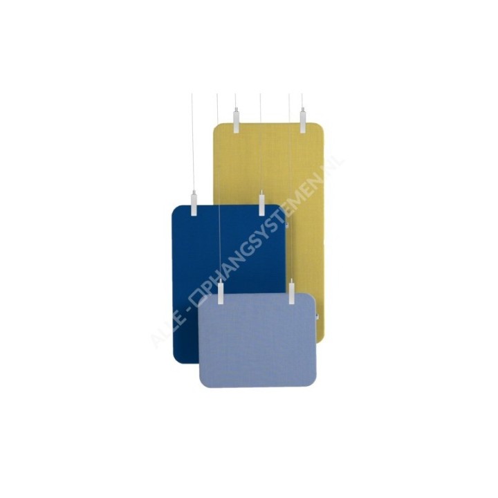 Pinces pour panneaux acoustiques GeckoTeq jusqu'à 12 mm - 25 kg