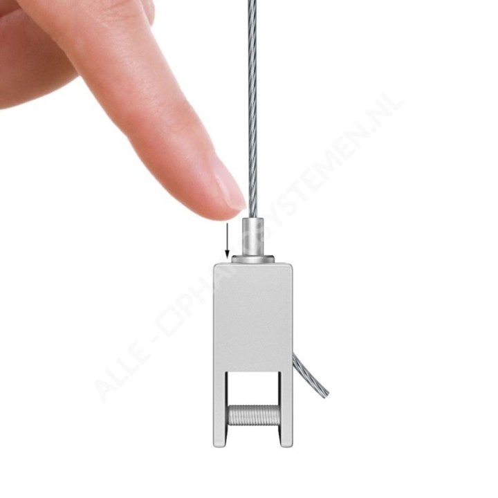 GeckoTeq Zelfremmend Plafondnok Kabelsysteem 12mm