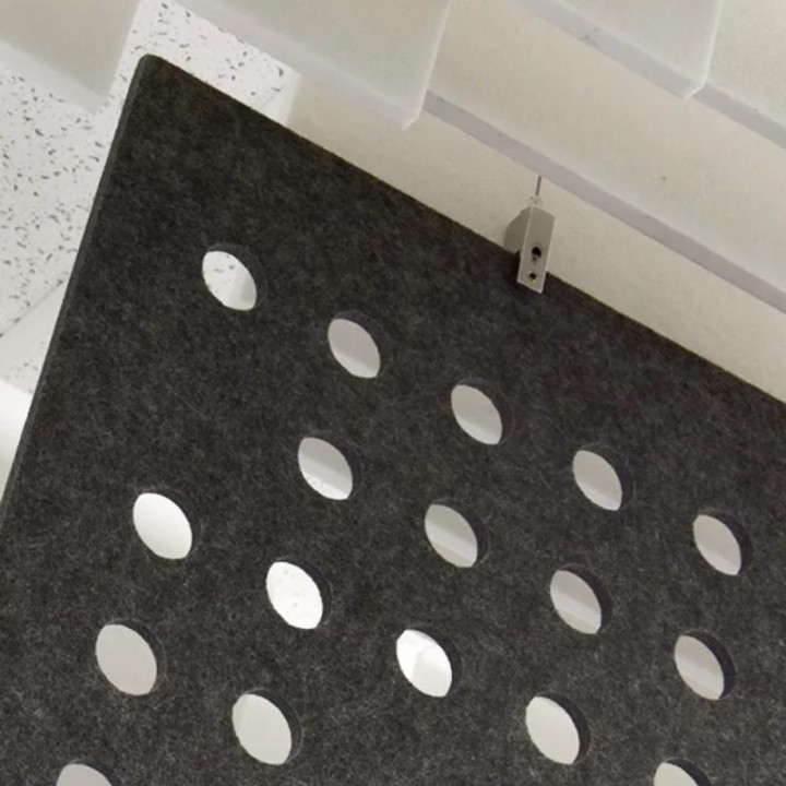 Pinces pour panneaux acoustiques GeckoTeq jusqu'à 12 mm - 25 kg