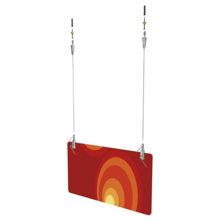 GeckoTeq Faîtière de plafond Alu Satin - par pièce