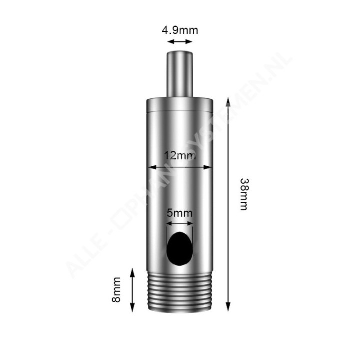 GeckoTeq Serre-câble autobloquant avec option vis - 25kg
