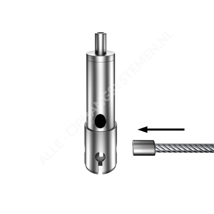 GeckoTeq - Self-locking wire clamp incl. wire divider - 20kg