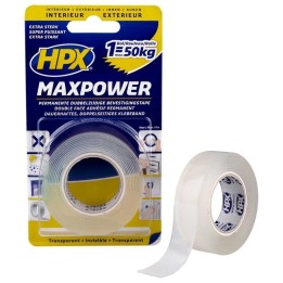 HPX Max Power Clear - Ruban DiBond double face 19 mm