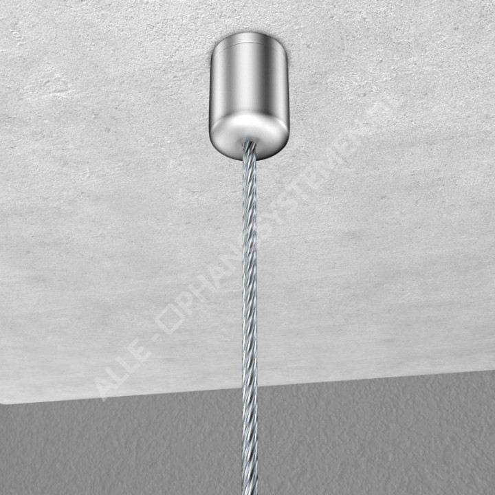 GeckoTeq 1,5 mm staaldraad met nippel - 30 kg
